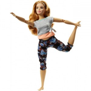 Кукла Barbie Made To Move (curvy body ) - Барби Фитнес (пышечка) 
