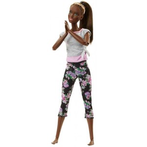 Кукла Barbie - Безграничные движения. Фитнес - Мулатка