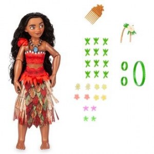 Кукла Моана набор Прически - Disney Store Moana Hair Play Doll