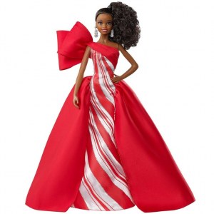 Кукла Barbie - Кукла Barbie - "Праздничная - 2019 год"(мулатка)
