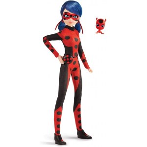 Кукла Miraculous LadyBug Леди Баг (27 см) красно-черный костюм