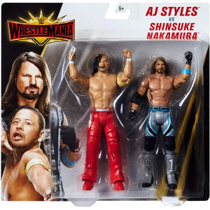Набор WWE Эй Джей Стайлз и Синсуке Накамура - AJ Styles vs Shinsuke Nakamura
