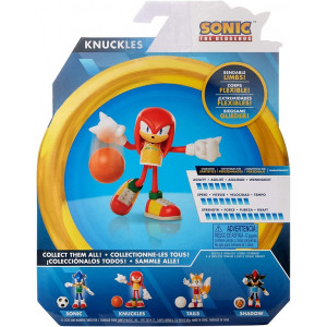 Фигурка Sonic The Hedgehog - Наклс с мячиком (10см) 