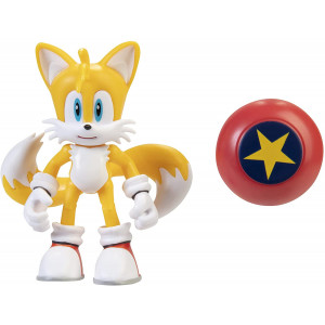 Игрушка Sonic The Hedgehog - Тейлз со звездочкой, Jakks (10см)
