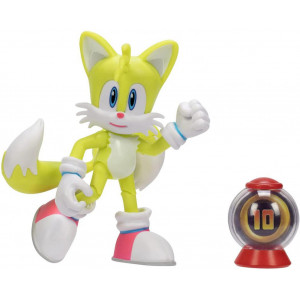 Игрушка Sonic The Hedgehog - Тейлз с монеткой, Jakks (10 см)