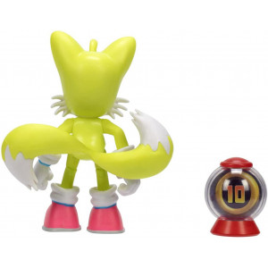 Фигурка Sonic The Hedgehog - Тейлз с монеткой (10 см)