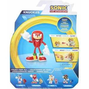 Фигурка Sonic The Hedgehog - Наклс с диском (10см) 