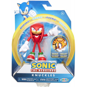 Фигурка Sonic The Hedgehog - Наклс с диском (10см) 