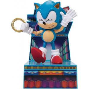 Коллекционная Игрушка Sonic The Hedgehog - Ежик Соник со сменными лицами (15 см) 