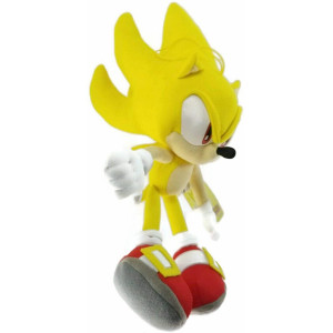 Игрушка Sonic The Hedgehog SEGA - Супер Соник желтый (30,5 см) 