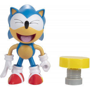 Игрушка Sonic The Hedgehog - Ёжик Соник с улыбкой, Jakks (10см)