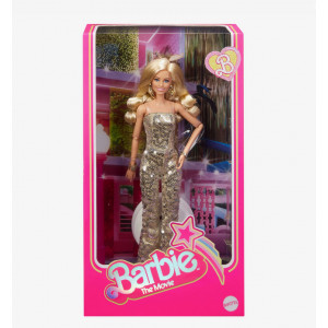 Кукла Barbie The Movie - Барби в золотом комбинезоне в стиле диско
