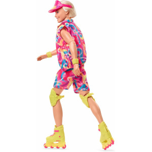 Кукла Barbie The Movie - Райан Гослинг в роли Кена в стиле ретро на роликовых коньках