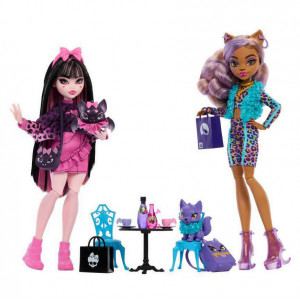 Набор кукол Monster High Faboolous Pets Draculaura & Clawdeen Wolf Doll