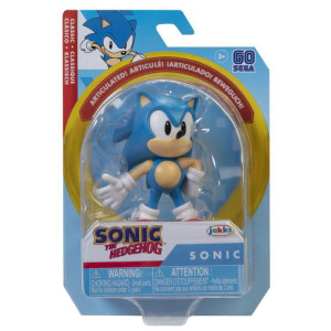 Набор из 5 фигурок Sonic The Hedgehog - Соник, Майти, Руж, Сильвер, Чао (6 см)