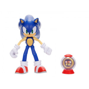 Фигурка Sonic The Hedgehog - Ёжик Соник с монеткой (10см)
