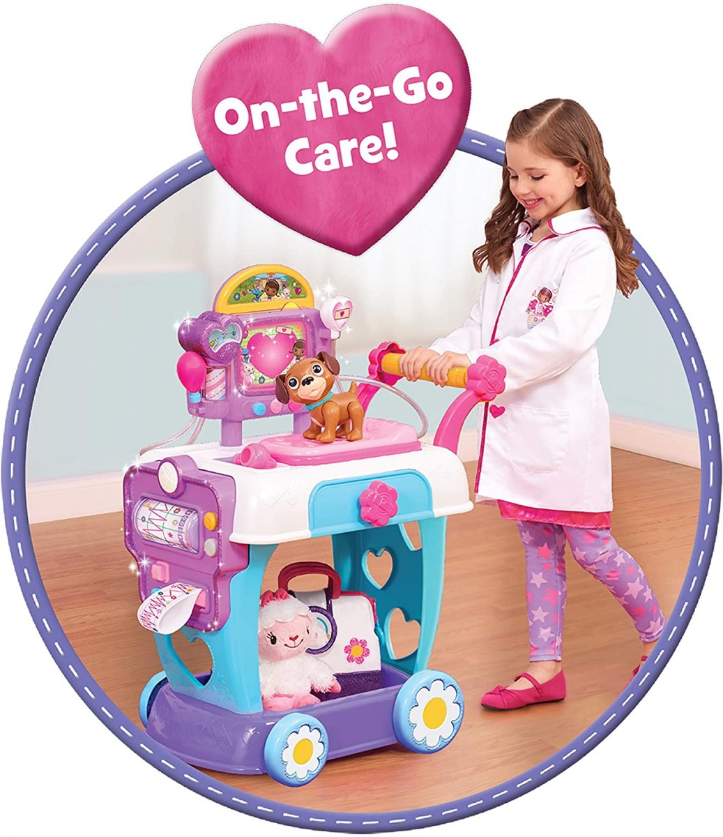 Игровой набор Доктор Плюшева - Doc McStuffins Toy Hospital Care Cart.