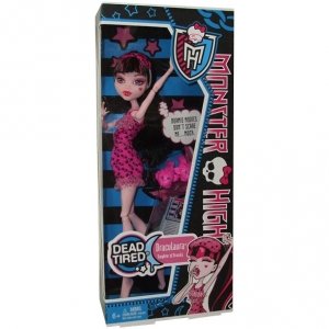 Кукла MONSTER HIGH Пижамная вечеринка - Дракулаура в платье