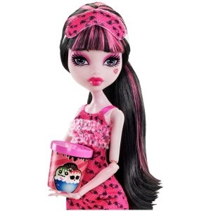 Кукла MONSTER HIGH Пижамная вечеринка - Дракулаура в платье