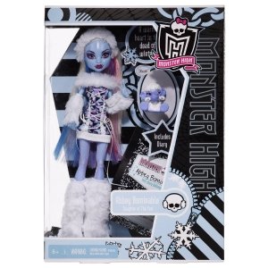 Кукла MONSTER HIGH - Эбби Боминэйбл базовая c питомцем