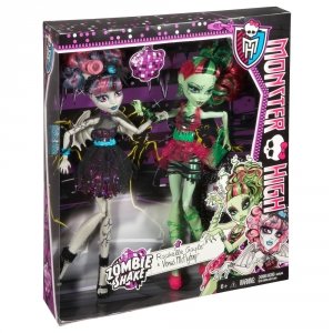 Сет из 2 кукол MONSTER HIGH Зомби Шейк - Рошель Гойл и Венера Макфлайтрап