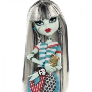 Кукла MONSTER HIGH В классе - Френки Штейн (со шкафом)