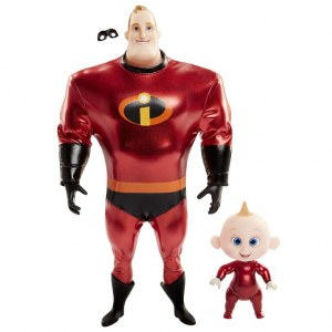 Кукла The Incredibles 2 - Боб Парр - Мистер Исключительный с Малышом Джек-Джеком