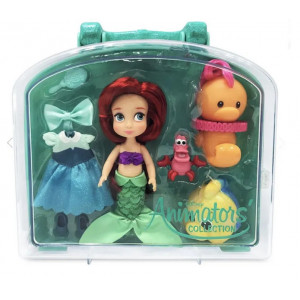 Кукла Disney Animators Collection - малышка Ариэль в чемоданчике