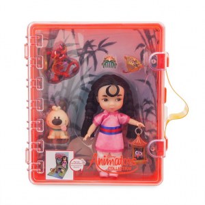 Кукла Disney Animators Collection - малышка Мулан в чемоданчике