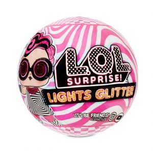 Кукла L.O.L Surprise! Lights Glitter - ЛОЛ Светящиеся Блестящие  