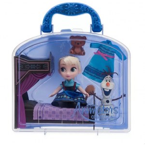 Кукла Disney Animators Collection - малышка Эльза в чемоданчике