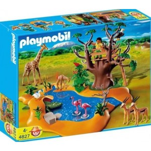 Playmobil - Африка: Водопад с дикими животными 4827