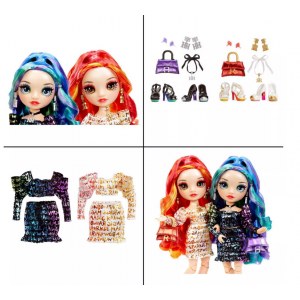 Набор из 2 кукол Rainbow High - Лаурель и Холли 