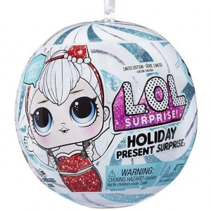 Кукла L.O.L. Surprise! - Подарок-сюрприз (новогодний 2021), голубой  
