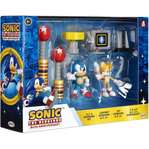 Игровой набор Sonic The Hedgehog - Ежик и Тейлз (6,5см)