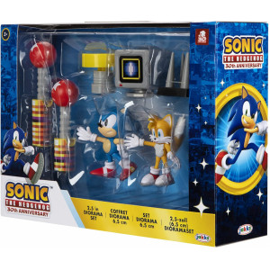 Игровой набор Sonic The Hedgehog - Ежик и Тейлз (6,5см)