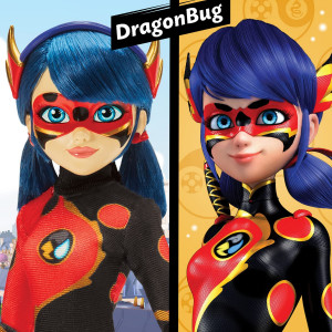 Кукла Miraculous - Драгон Баг (Dragon Bug) с питомцем 26 см