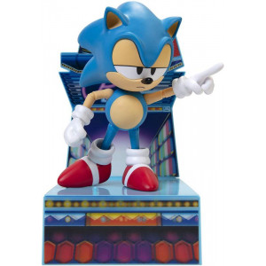 Коллекционная Игрушка Sonic The Hedgehog - Ежик Соник со сменными лицами (15 см) 