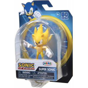 Фигурка Sonic The Hedgehog - Супер Соник с синим алмазом (10 см) 