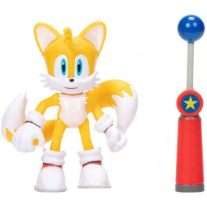 Игрушка Sonic The Hedgehog - Тейлз с аксессуаром, Jakks (9 см)