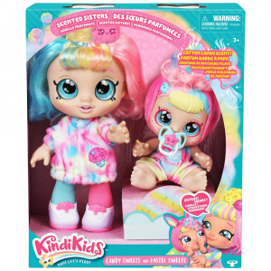 Набор кукол Kindi Kids Scented Sisters - сладкие сестрички Кэнди и Пастель