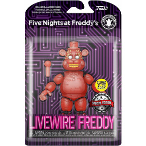 Фигурка Funko Five Nights at Freddy's Glow in the Dark - Фредди Livewire 