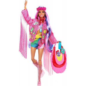 Кукла Barbie Extra Fly Doll with Desert-Themed Travel