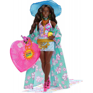 Кукла Barbie Extra Fly Doll with Beach-Themed Travel
