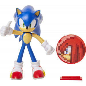 Фигурка Sonic The Hedgehog - Соник с диском (10 см)