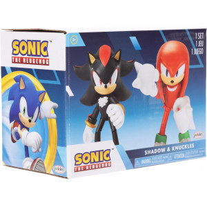 Набор фигурок Sonic The Hedgehog - Наклз и Шедоу (10 см)