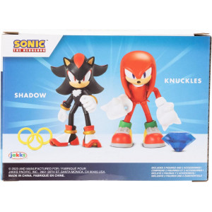 Набор фигурок Sonic The Hedgehog - Наклз и Шедоу (10 см)