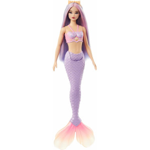 Кукла Barbie Mermaid Doll with Lilac Hair, Барби Русалочка Одиль с лиловыми волосами