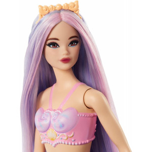 Кукла Barbie Mermaid Doll with Lilac Hair, Барби Русалочка Одиль с лиловыми волосами