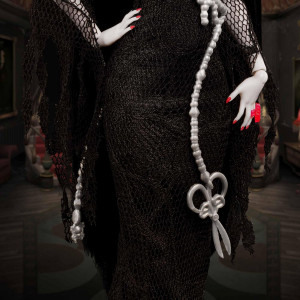 Monster High Skullector Addams Family Morticia & Wednesday - Венсдей и Мартиша 